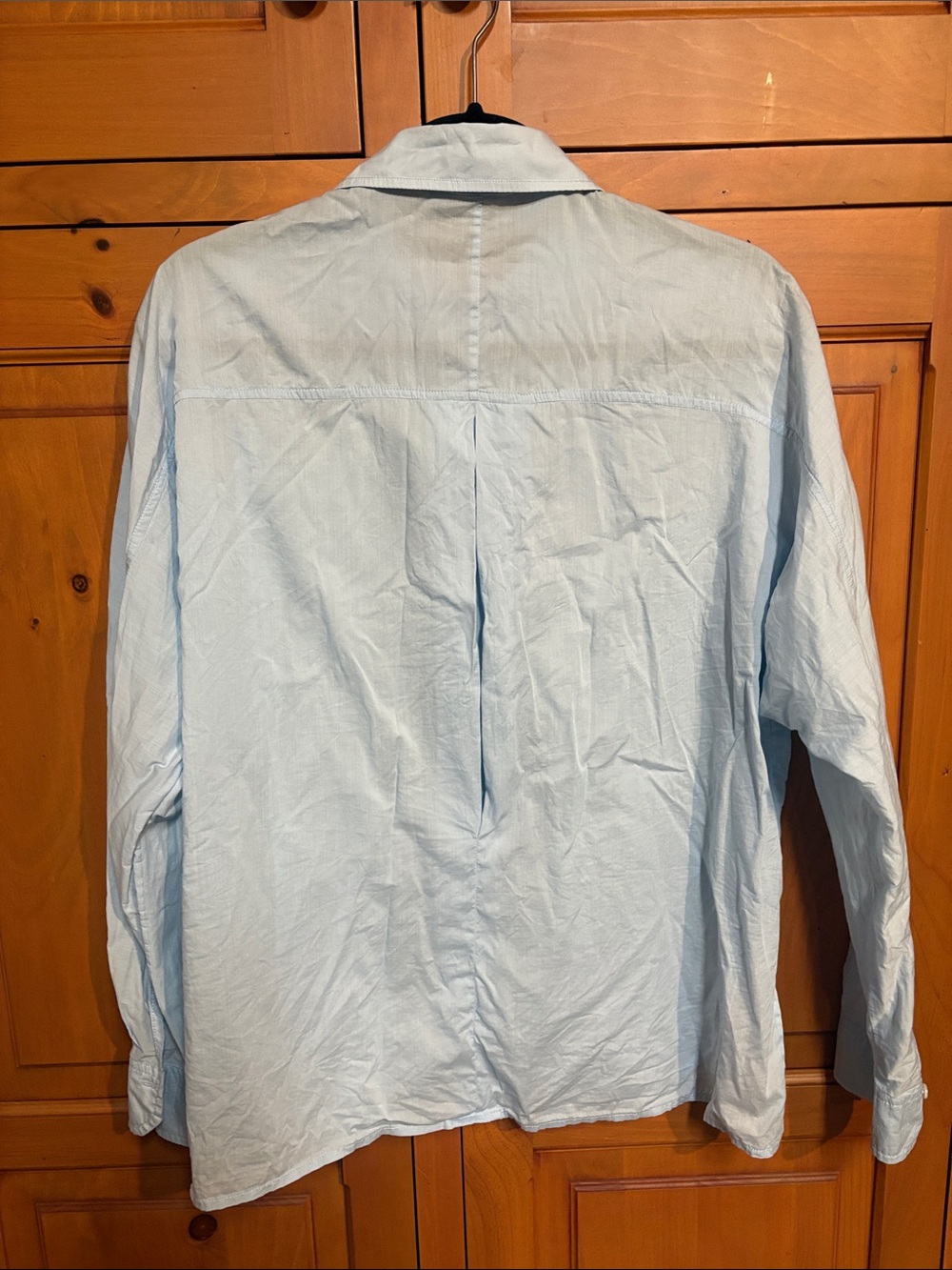 Vince Pale Blue Button-Down Shirt - Picture 6 of 8